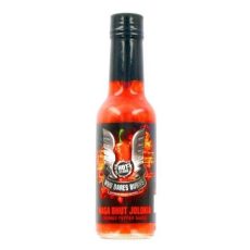 Who Dares Burns Crushed Naga Bhut Jolokia Chilli Sauce